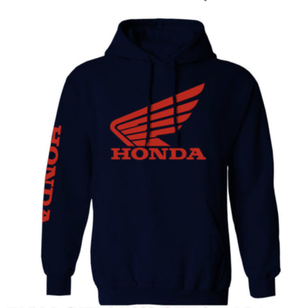 Honda Hoodie Wing Racing Sweatshirt Motorcycle Team V17