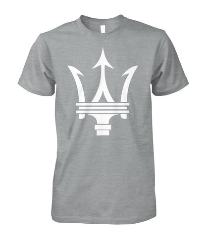 Maserati Logo Unisex Cotton Tee