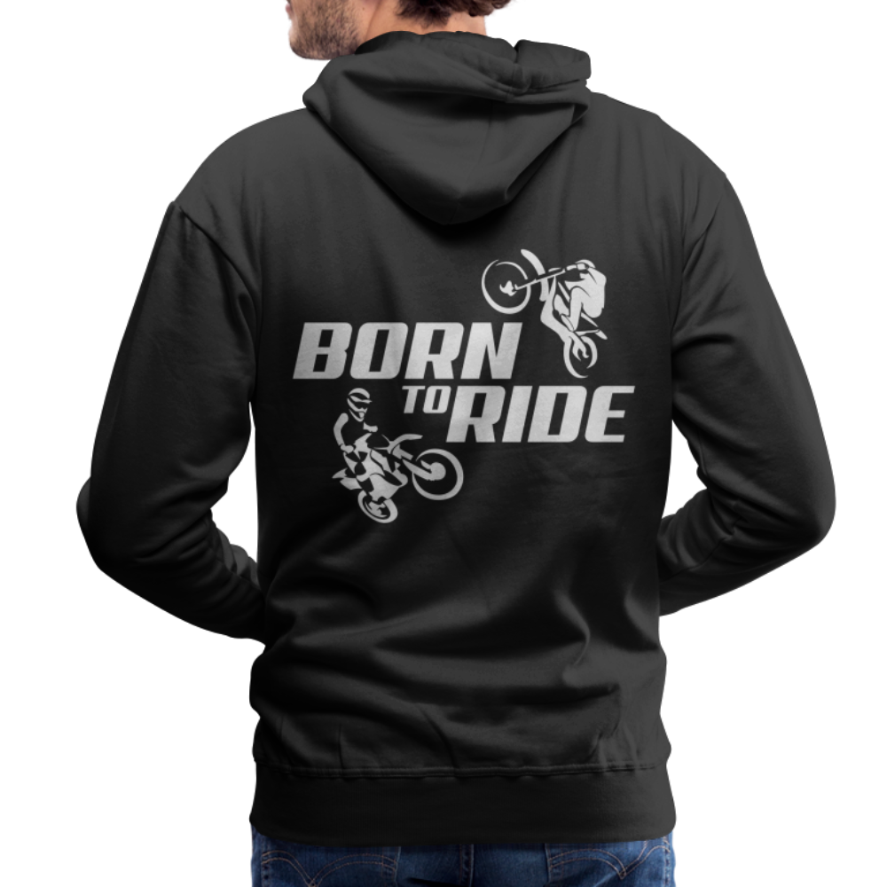 Born to Ride Motocross Men’s Premium Hoodie - black