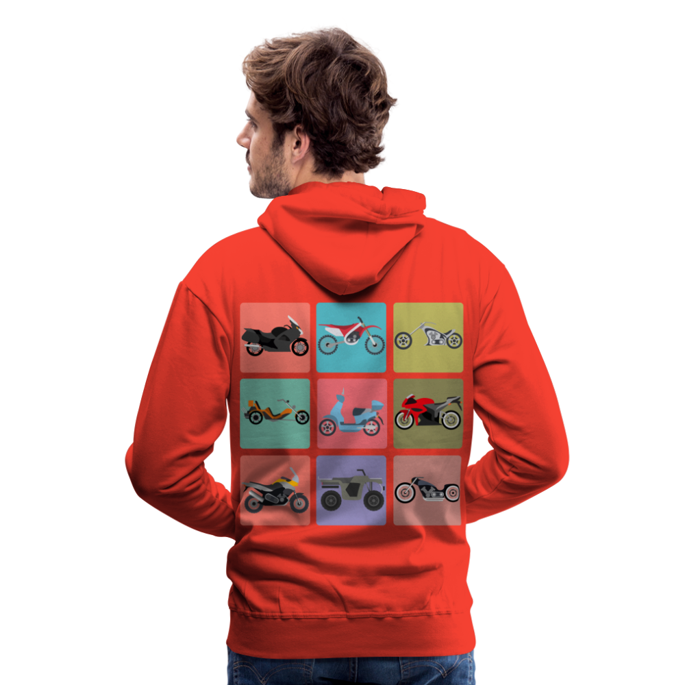 Motorcycles Men’s Premium Hoodie - red