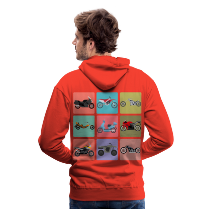 Motorcycles Men’s Premium Hoodie - red