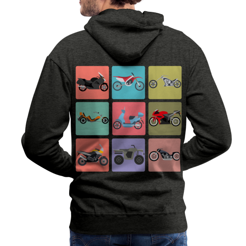 Motorcycles Men’s Premium Hoodie - charcoal grey