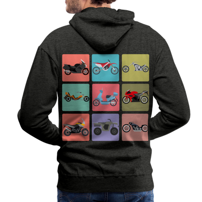 Motorcycles Men’s Premium Hoodie - charcoal grey