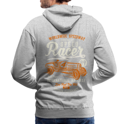 Speed Racer Men’s Premium Hoodie - heather grey