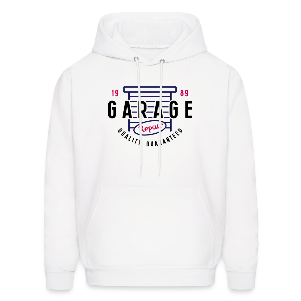 Garage Men's Hoodie - white