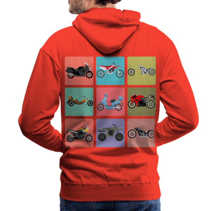 Motorcycles Men’s Premium Hoodie - red