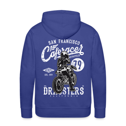 Motorcycle San Francisco Caferacer Men’s Premium Hoodie - royal blue