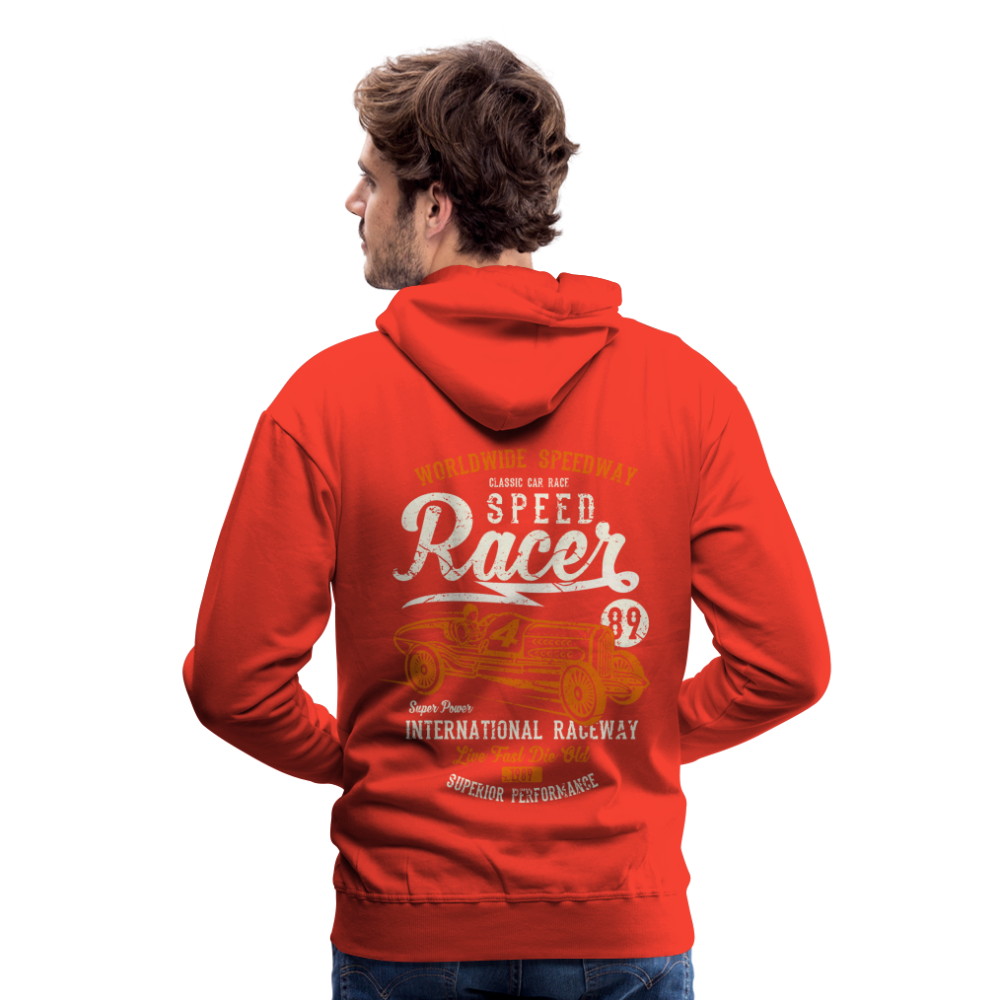 Speed Racer Men’s Premium Hoodie - red