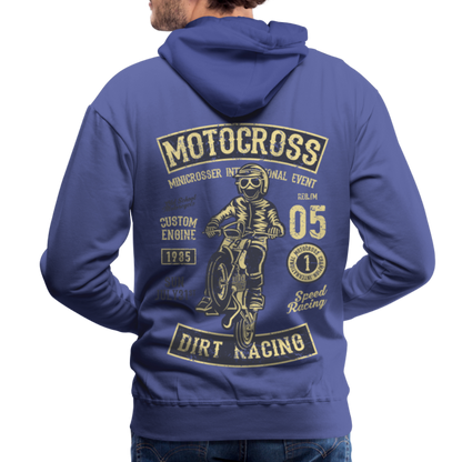 Motocross design Motorcycle Men’s Premium Hoodie - royal blue