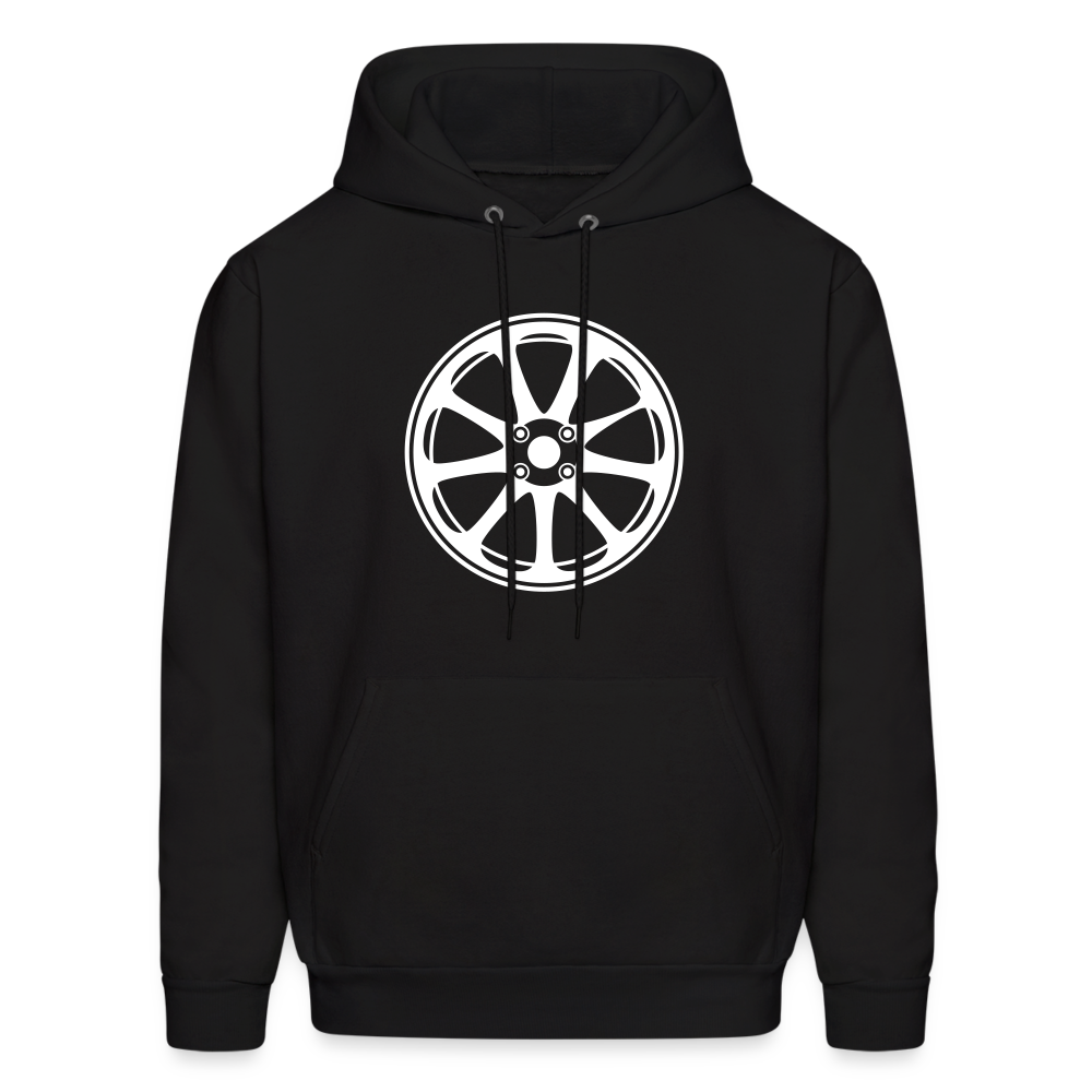 wheel rims Men's Hoodie - black