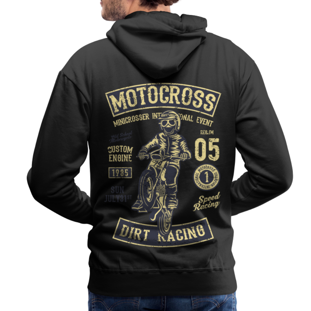 Motocross design Motorcycle Men’s Premium Hoodie - black