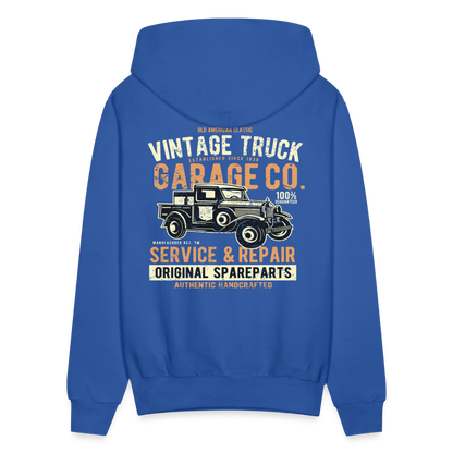 Vintage truck Cars Men's Hoodie - royal blue