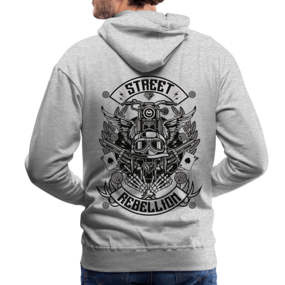 Street Rebellion Men’s Premium Hoodie - heather grey