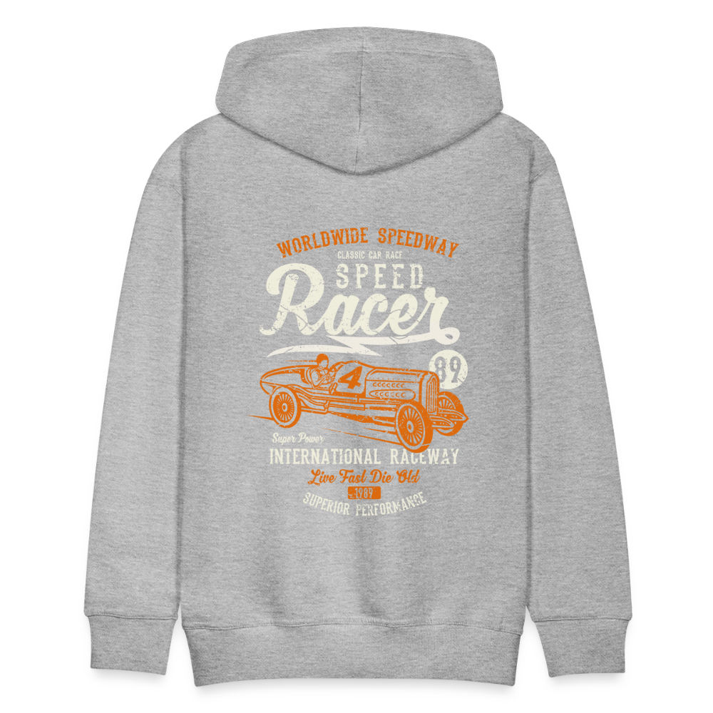 Speed Racer Men’s Premium Hoodie - heather grey