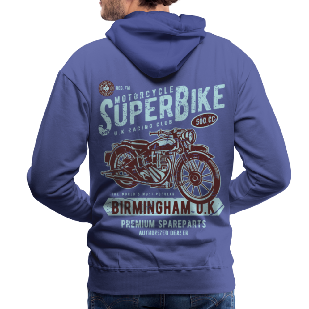 Super Bike Motorcycle Men’s Premium Hoodie - royal blue