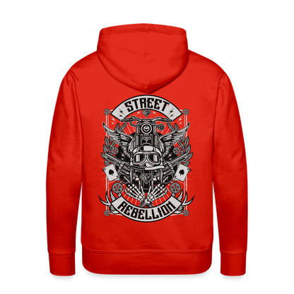 Street Rebellion Men’s Premium Hoodie - red