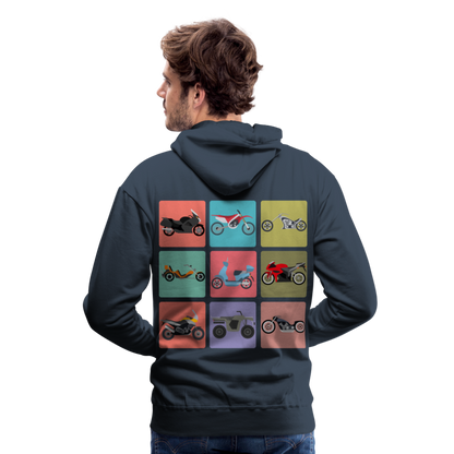 Motorcycles Men’s Premium Hoodie - navy