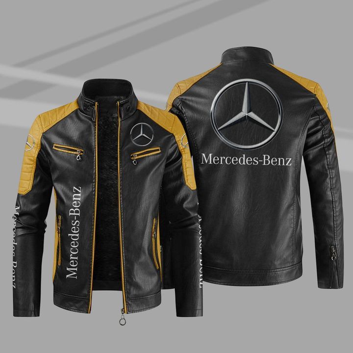 Mercedes Jacket Mercedes Sport Leather Jacket V42