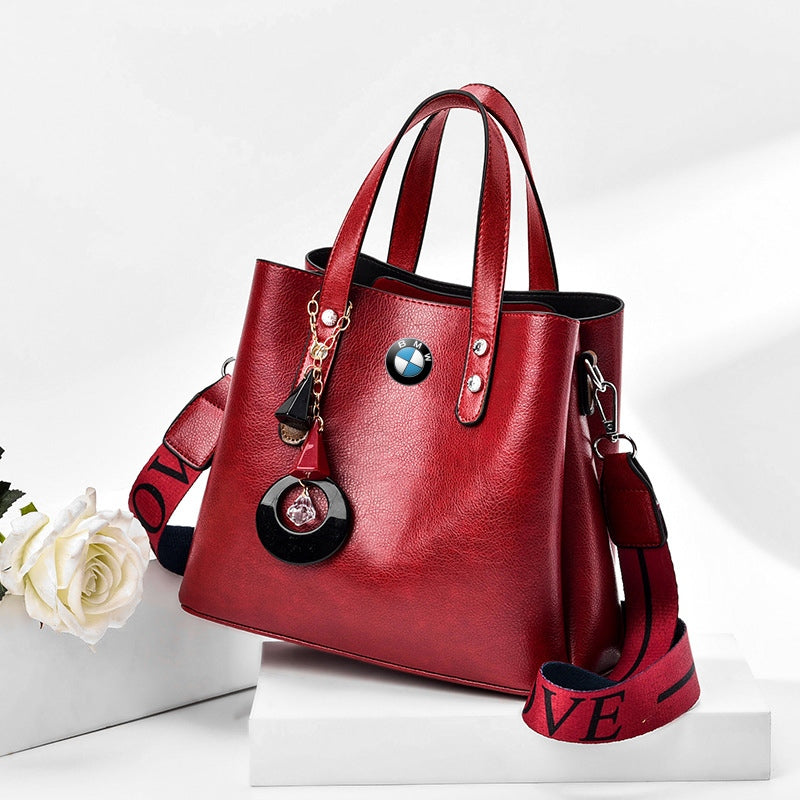 BMW Luxury Leather Women Handbag-bag-Driver Apparel-Driversapparel.com