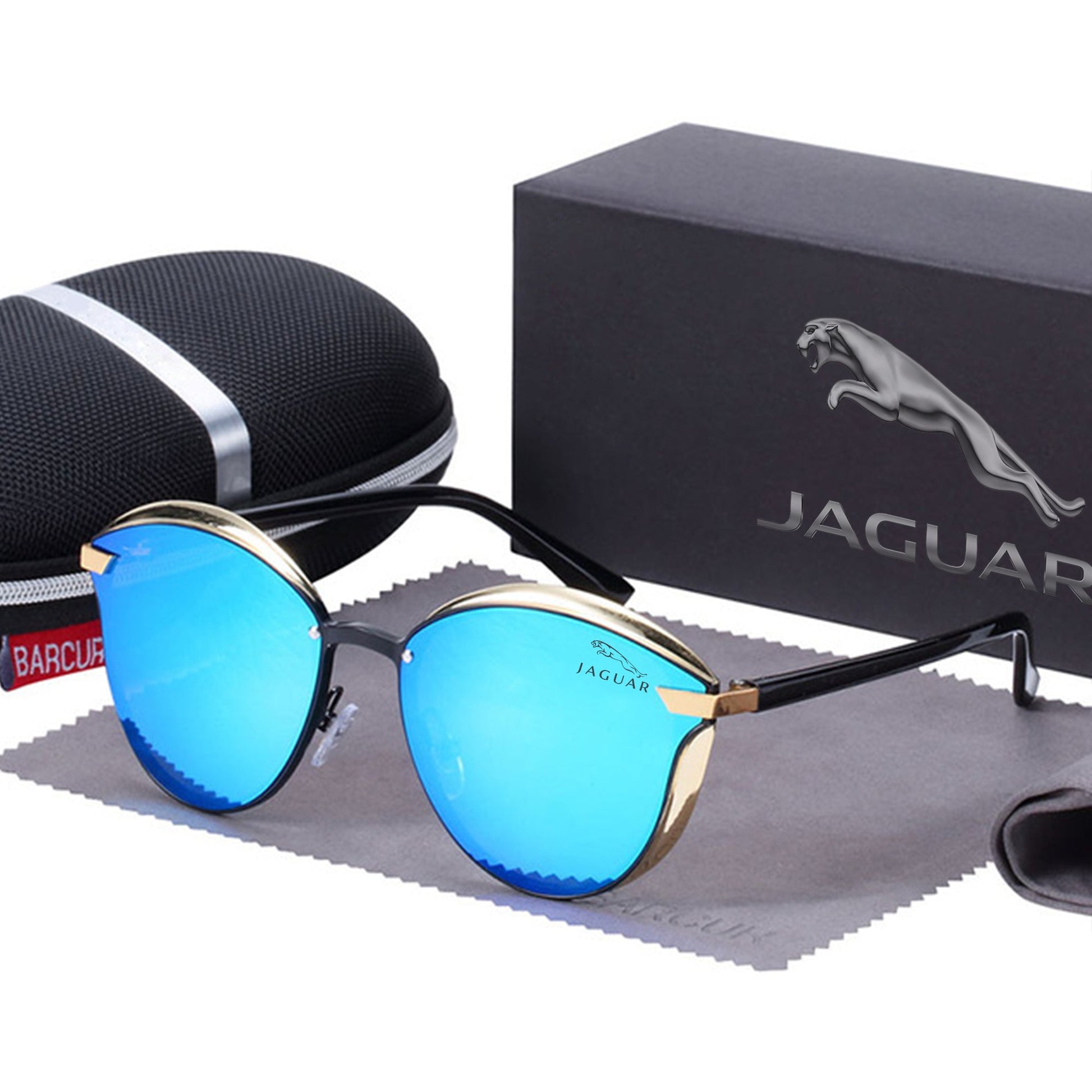 Jaguar Unisex Polarized Sunglasses-Driver Apparel-Driversapparel.com