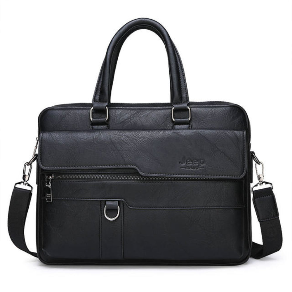 Jeep Bag Business Briefcase For 14-inch Laptops-bag-Driver Apparel-Driversapparel.com