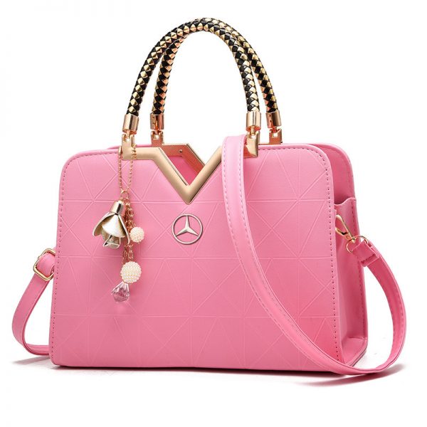 Mercedes Spring Women&#8217;s Handbag-bag-Driver Apparel-Light Pink-Driversapparel.com