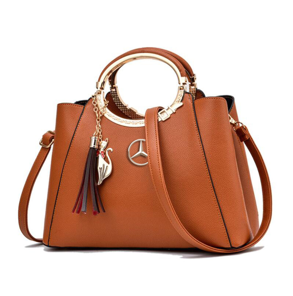 Mercedes Superior Summer Women&#8217;s Handbag-bag-Driver Apparel-Marron-Driversapparel.com