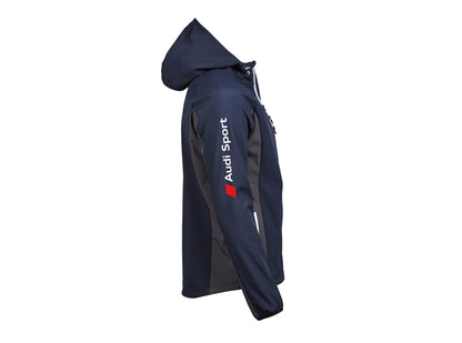 Audi Two-Tone Soft Shell Jacket with Hood