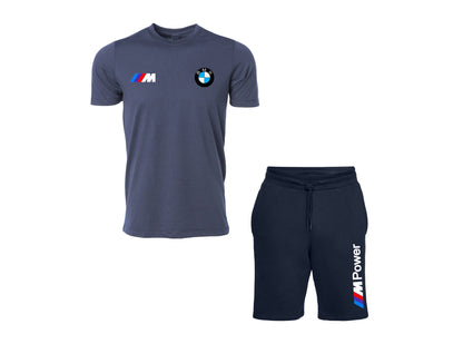 BMW T-Shirt and Shorts Set_Driver_Clothing