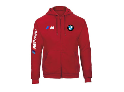 BMW Front Zip Hoodie_Driver_Clothing