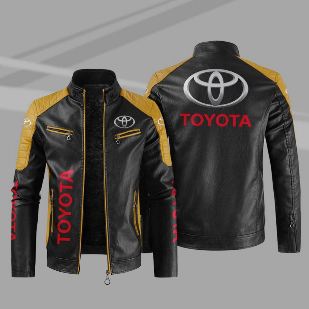 Toyota Jacket Toyota Sport Leather Jacket V08