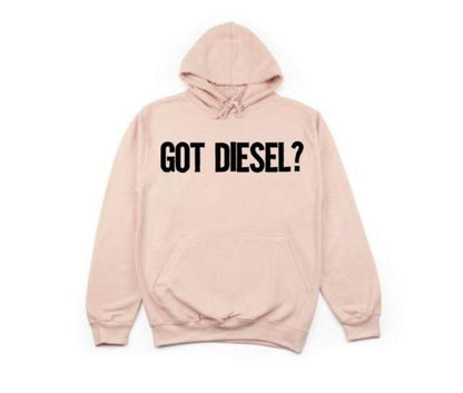 Diesel-Themed Unisex Hoodie: Gift for Diesel Lovers and Truck Drivers