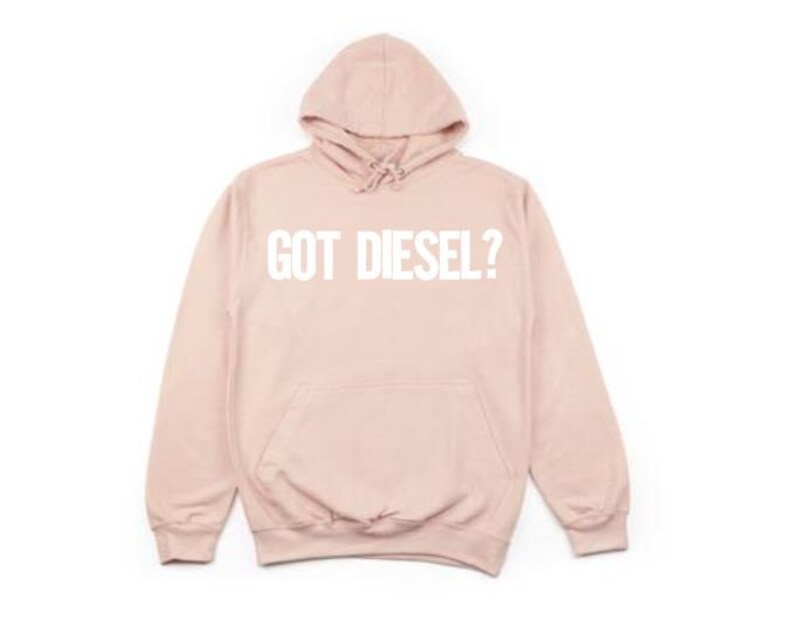 Diesel-Themed Unisex Hoodie: Gift for Diesel Lovers and Truck Drivers