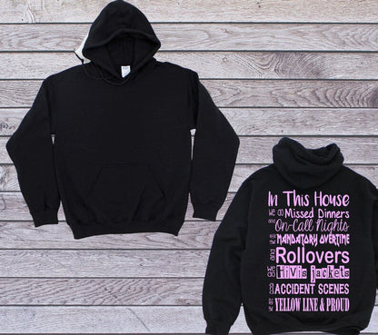 Thin Yellow Line Rollovers Hoodie