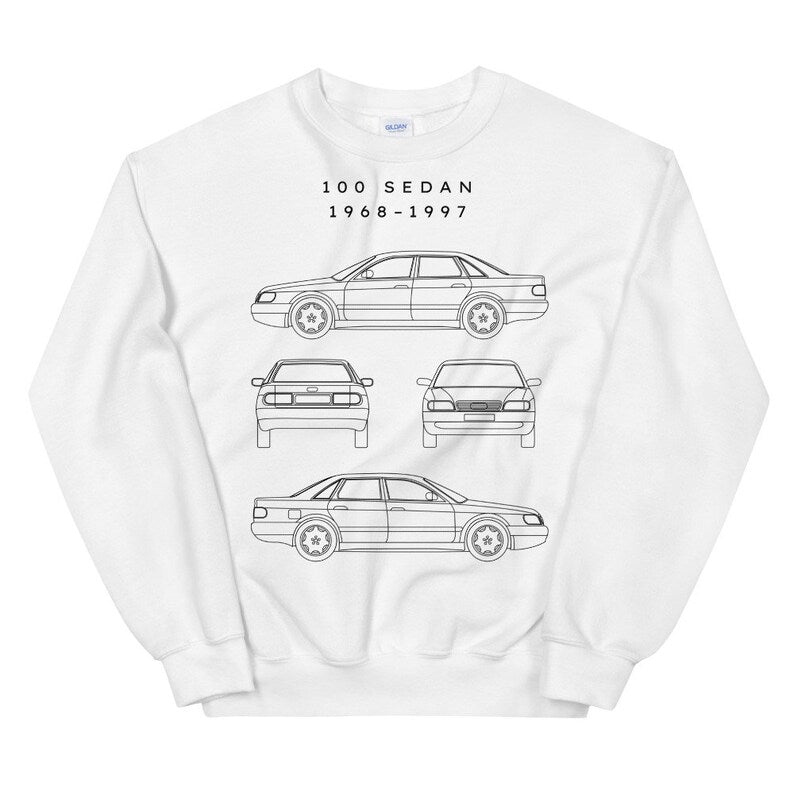 Blueprint Sedan Unisex Sweatshirt_driver_apparel_drivi.store