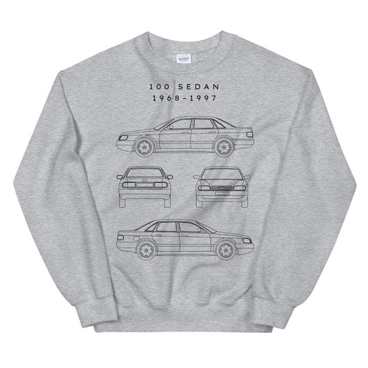 Blueprint Sedan Unisex Sweatshirt_driver_apparel_drivi.store