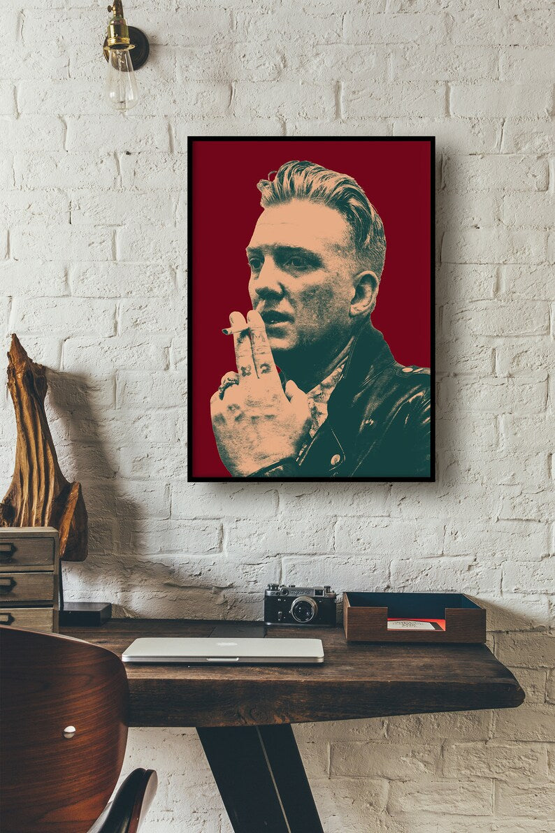 Josh Homme Pop Art Print: Music Icon and Contemporary Art Decor