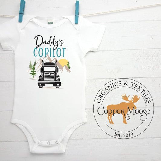 Truck Driver Onesie® for Future Drivers