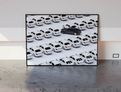 Luxury Digital Wall Art: Elevate Your Home with Automotive Style