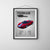 Limited Edition Sleek Sports Car Poster: Automotive Art for the Connoisseur