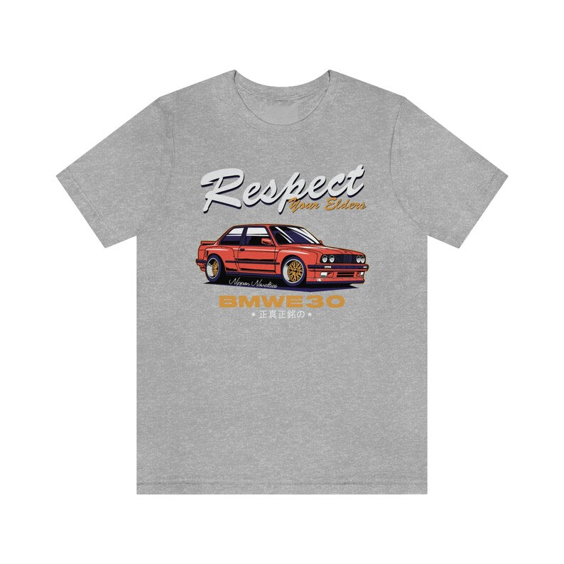 BMW E30: Respect on Wheels_driver_apparel_drivi.store