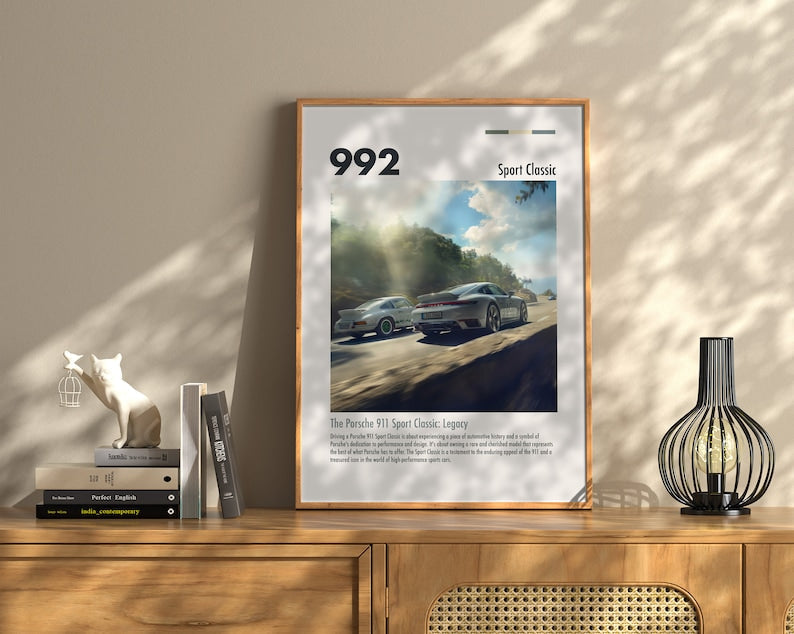 Porsche 911 Sport Classic Wall Art