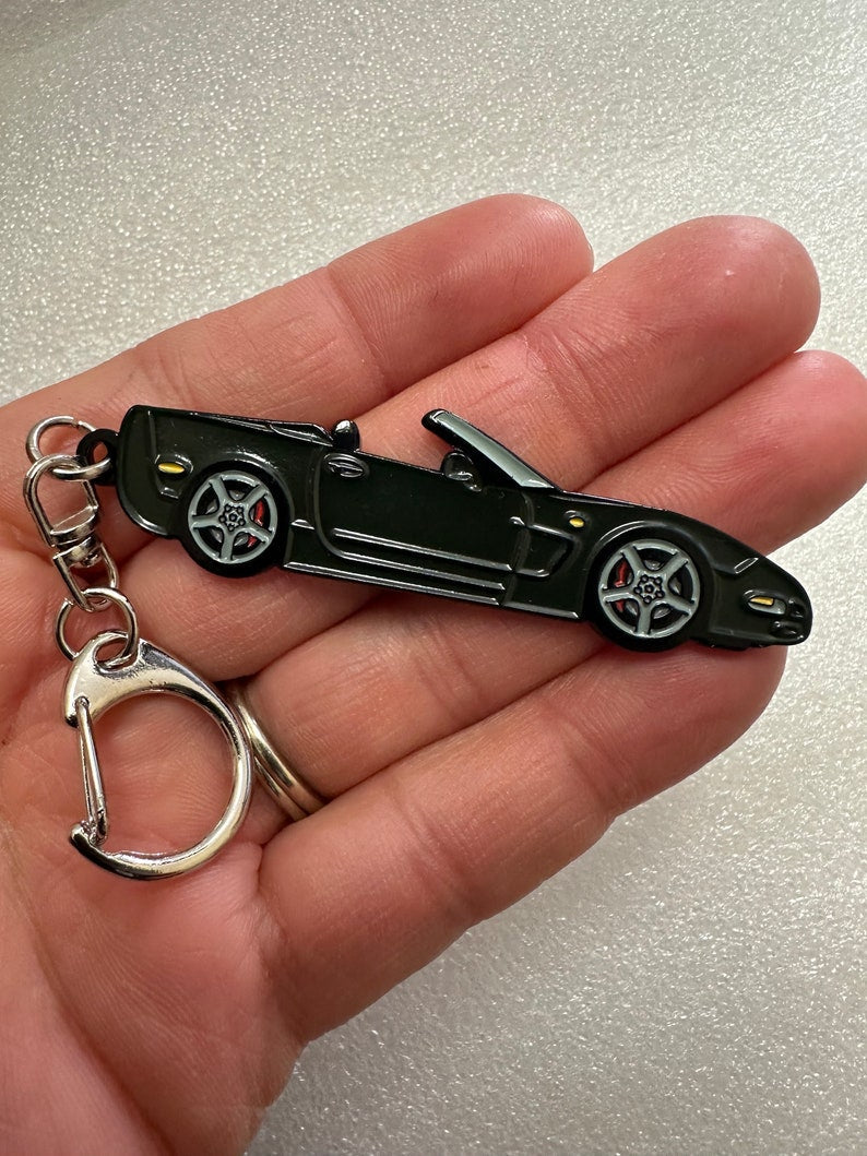 Corvette C5 Convertible Enamel Keychains (8 Colors)