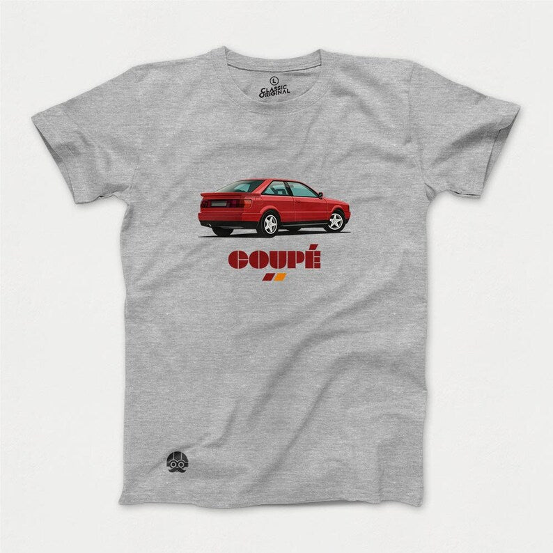 Classic Coupé 80: Vintage Car T-Shirt for Petrolheads