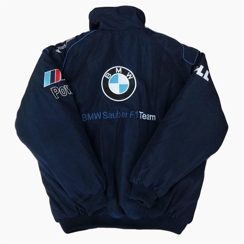 Blue BMW Vintage Racing Jacket