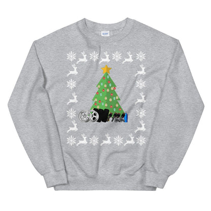 JDM Christmas Tree Ugly Christmas Sweatshirt