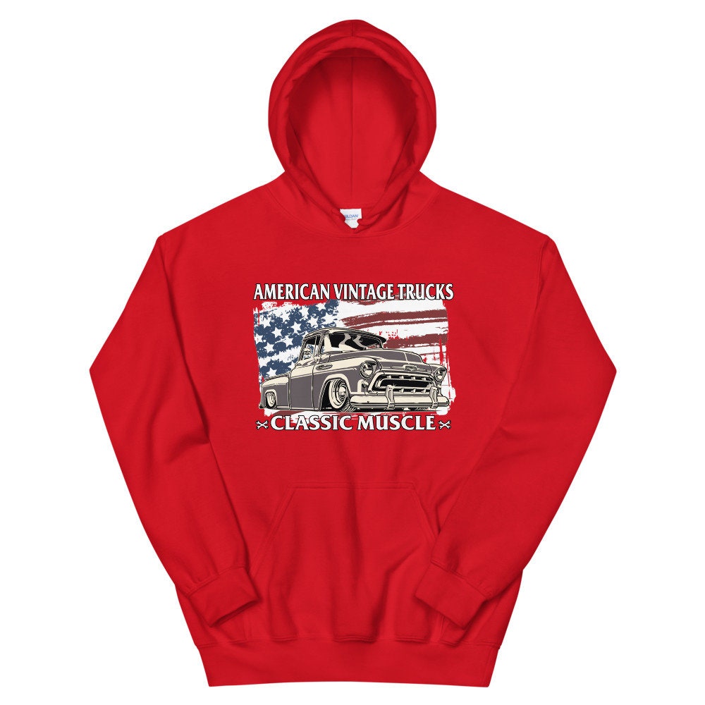 American Vintage Classic Trucks Unisex Hoodie