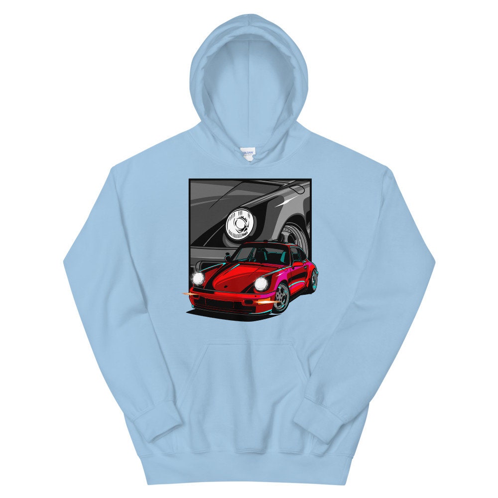 Iconic Euro 964 993 930 Aircooled Car Unisex Hoodie