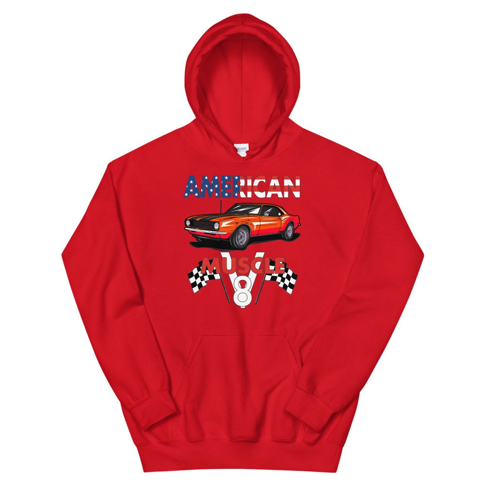 American Muscle V8 Hoodie