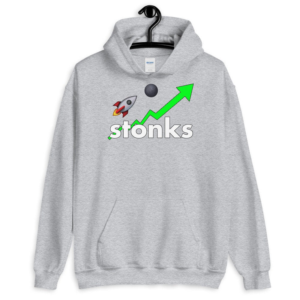 Stonks To The Moon Hoodie